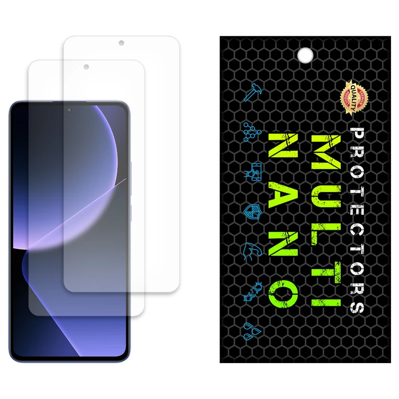 محافظ صفحه نمایش مات مولتی نانو مدل X-S2M مناسب برای گوشی موبایل شیائومی 13T Pro بسته دو عددی