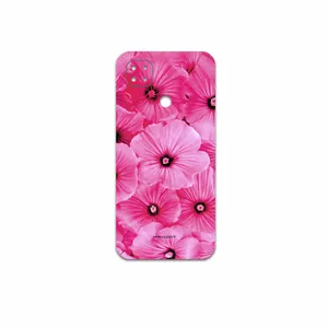 MAHOOT Pink-Flower Cover Sticker for Xiaomi Poco C3