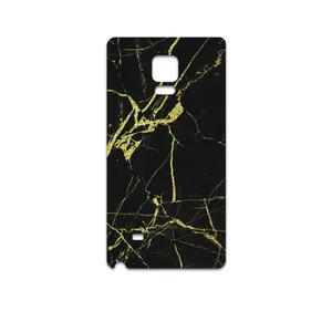MAHOOT Graphite-Gold-Marble Cover Sticker for Samsung Galaxy Note Edge
