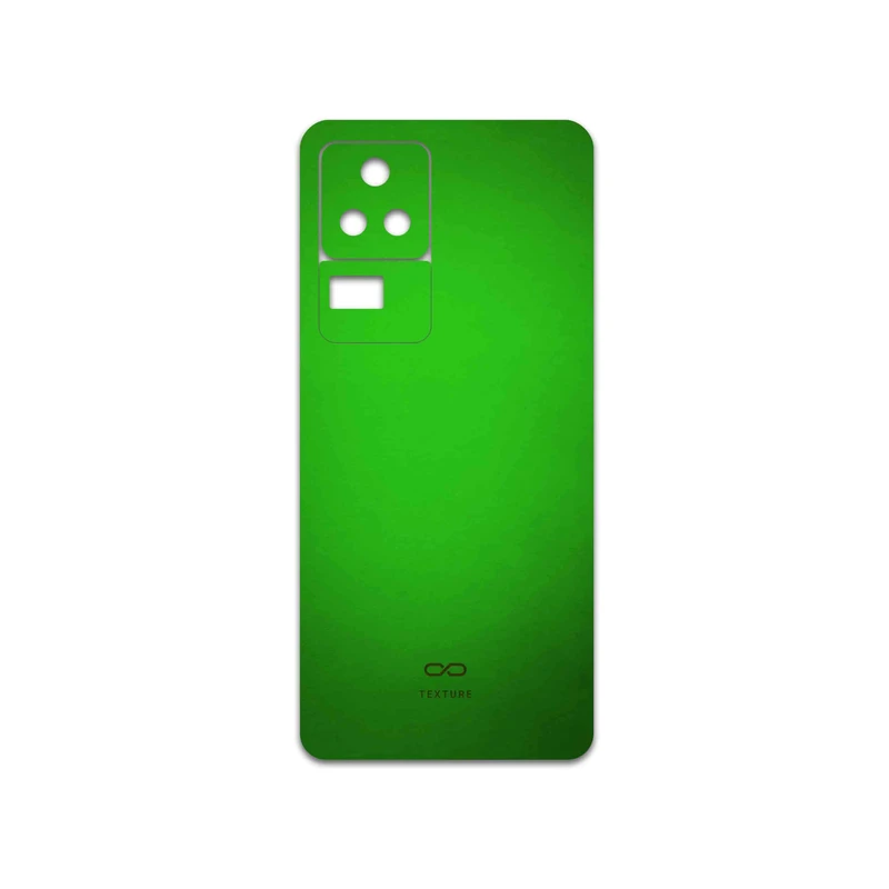 برچسب پوششی ماهوت مدل Metallic-Green مناسب برای گوشی موبایل شیائومی Poco F4 5G