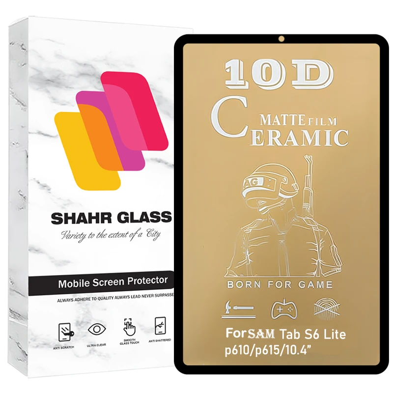 محافظ صفحه نمایش شهر گلس مدل TABCM مناسب برای تبلت سامسونگ Galaxy Tab P610 / Galaxy Tab P615 / Galaxy Tab S6 Lite / Galaxy Tab S6 Lite 2022 / Galaxy Tab S6 Lite 2024 / Galaxy Tab 10.4