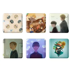 مگنت خندالو طرح انیمه موب سایکو Mob Psycho 100 کد 1539A مجموعه 6 عددی