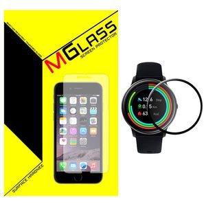 نقد و بررسی محافظ صفحه نمایش ام گلس مدل PMMA-01 مناسب برای ساعت هوشمند ایمیلب KW66 توسط خریداران