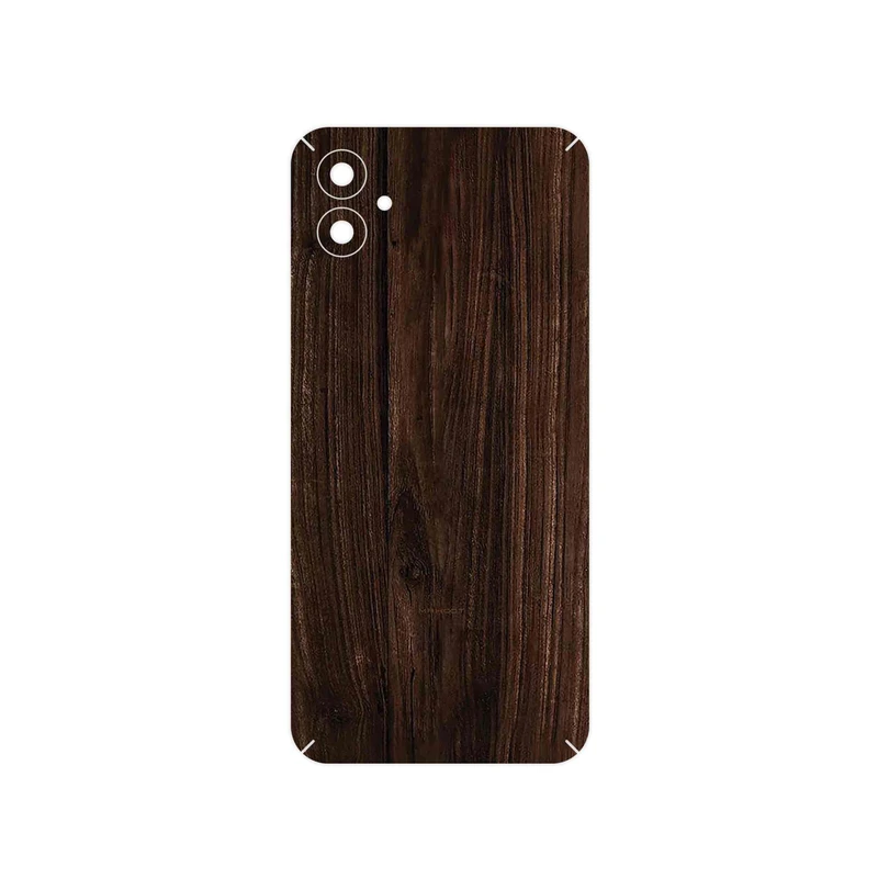 برچسب پوششی ماهوت مدل Dark_Walnut_Wood مناسب برای گوشی موبایل سامسونگ A04e