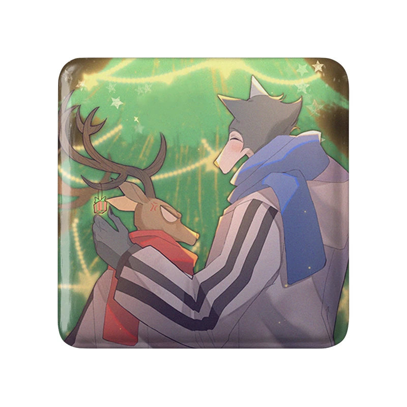 پیکسل خندالو طرح لگوشی و لوییس انیمه بیستارز مدل مربعی کد 33441