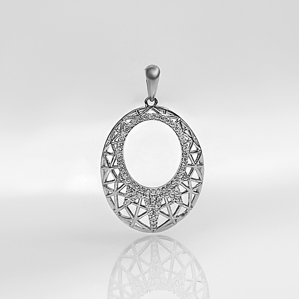 آویز گردنبند نقره زنانه اقلیمه کد VN425 آویز گردنبند نقره زنانه اقلیمه کد VN425