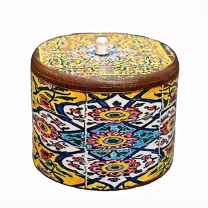 قندان چوبی طرح سنتی کد 1012