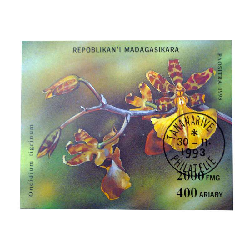 تمبر یادگاری مدل گل کد bc-1834 
