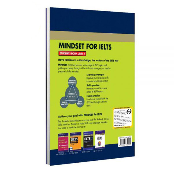 کتاب زبان Cambridge English Mindset For IELTS 1 اثر Greg Archer and Claire Wijayatilake انتشارات کمبریج