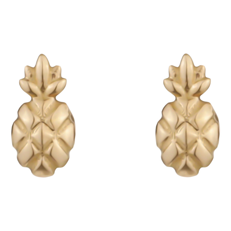 گوشواره میخی طلا 18 عیار زنانه میلاد گلد مدل EGPDA02