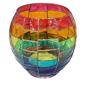 جاشمعی شیشه ای کد 07