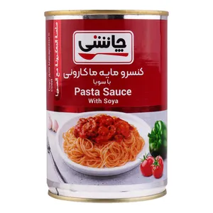 کنسرو مایه ماکارونی با سویا چاشنی - 410 گرم
