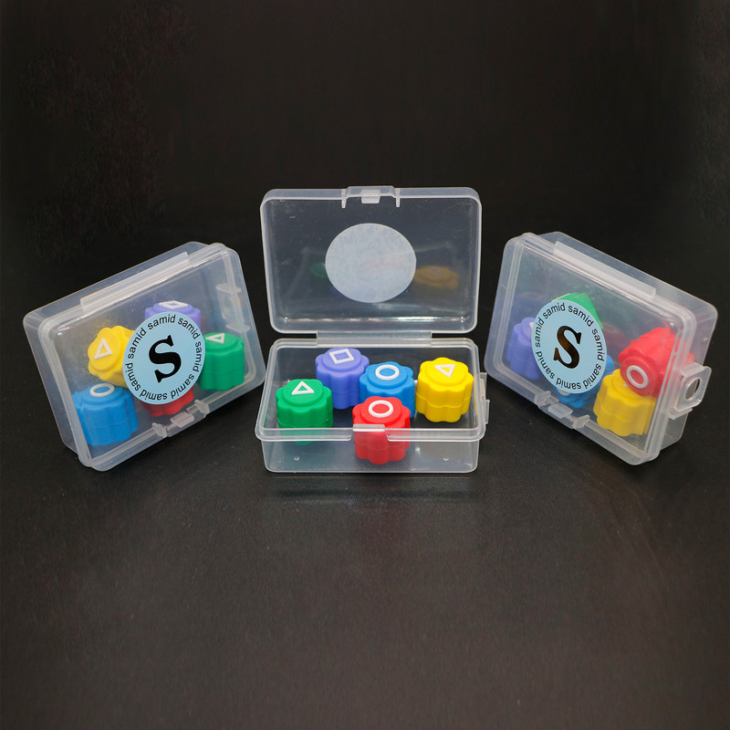 بازی فکری سمید مدل گونگی اسکویید گیم طرح یه قل دو قل بسته 5 عددی