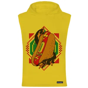تاپ کلاه دار مردانه 27 مدل Hot Dog کد MH770