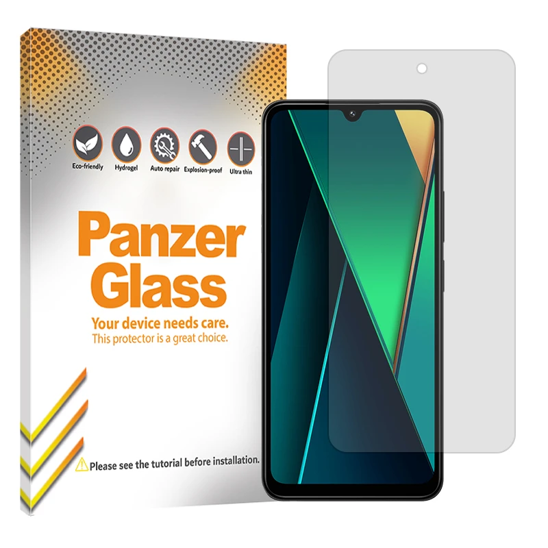 محافظ صفحه نمایش شفاف پنزر گلس مدل Resistant مناسب برای گوشی موبایل شیائومی Poco C75