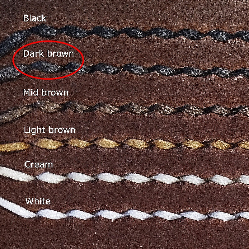 نخ موم دار مدل Dark-Brown050 طول 50 متر
