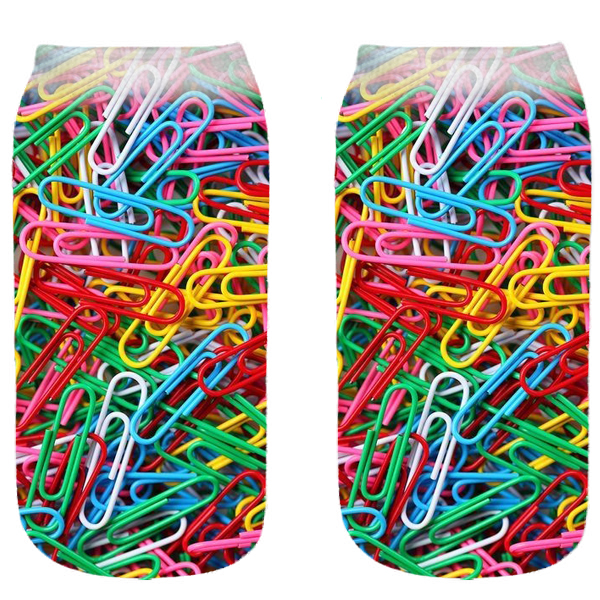 جوراب بچگانه طرح رنگارنگ -  - 1