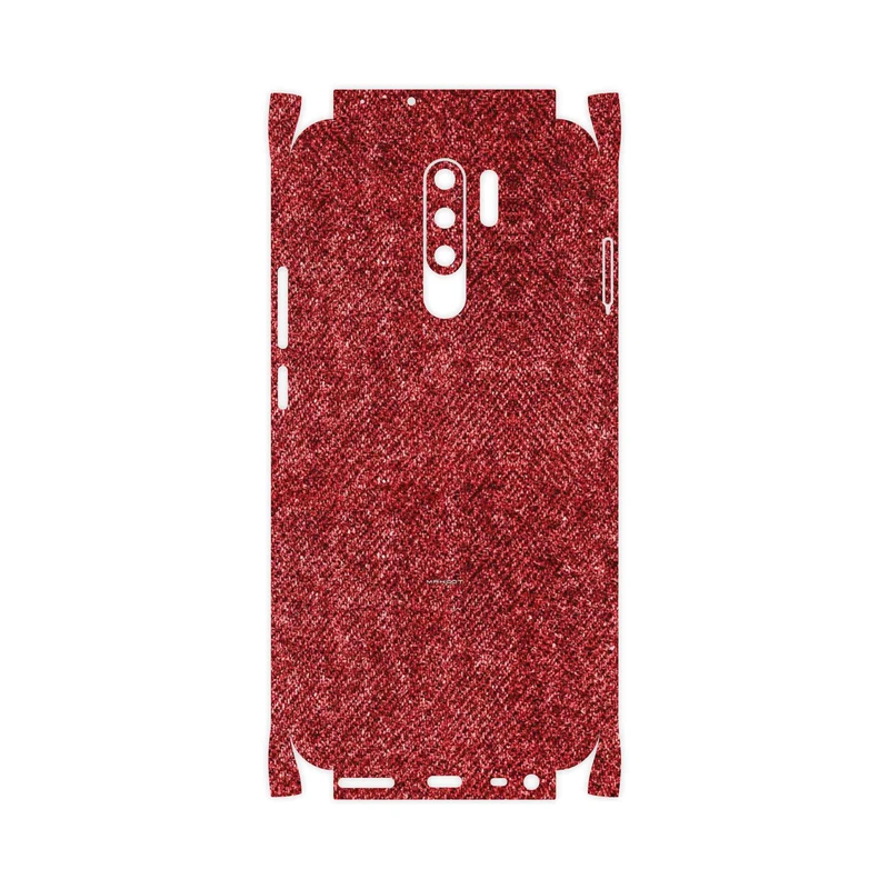 برچسب پوششی ماهوت مدل Fabric Texture 4-FullSkin مناسب برای گوشی موبایل شیائومی Redmi 9