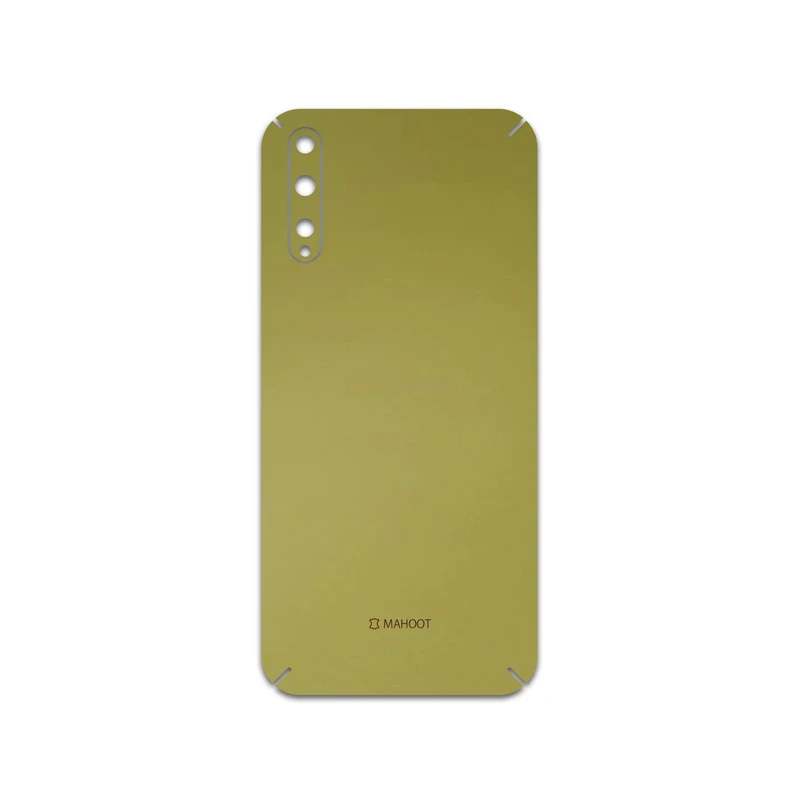 برچسب پوششی ماهوت مدل Matte-Gold مناسب برای گوشی موبایل هوآوی Y8p