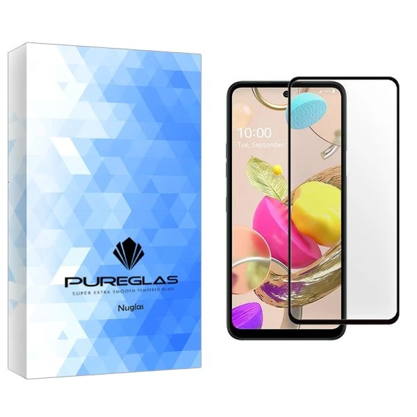 محافظ صفحه نمایش شیشه ای پیور گلس مدل NueGlas مناسب برای گوشی موبایل ال جی K42