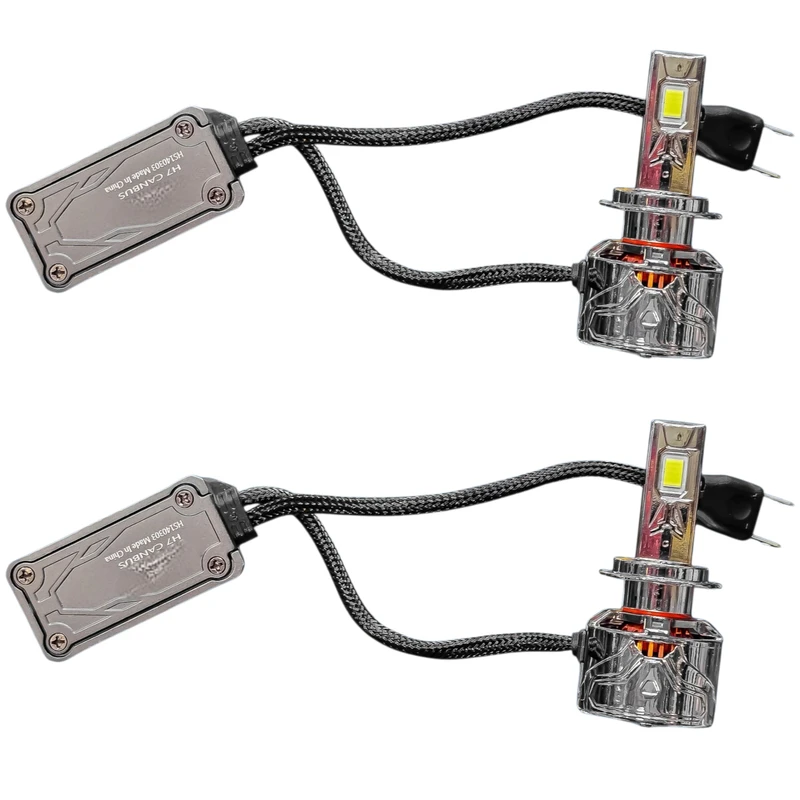 لامپ هدلایت نور پایین چراغ جلو تک حالته بست یدک مدل یخی کد X10 پایه H7 مناسب برای سمند بسته 2 عددی