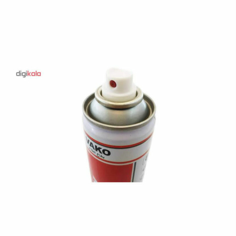 اسپری رنگ مشکی مات واکو کد 9004 حجم 300 میلی لیتر