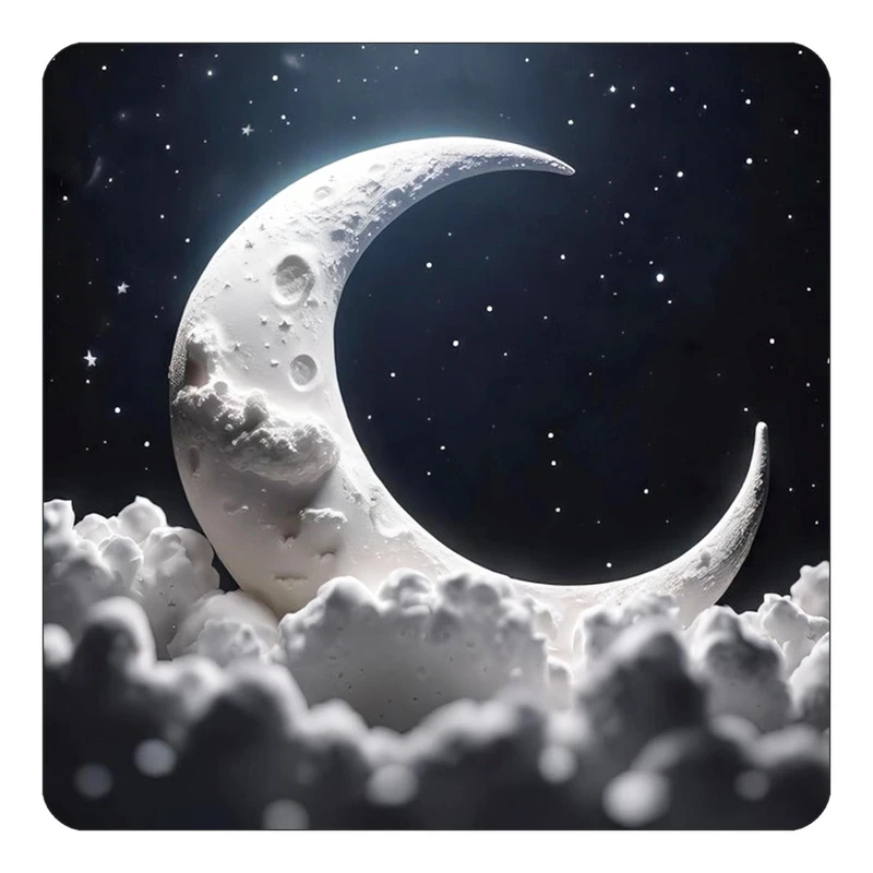 مگنت کاکتی طرح ماه و ستاره مدل mp55206