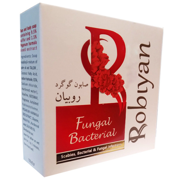 صابون ضد باکتری روبیان مدل گوگرد وزن 100 گرم