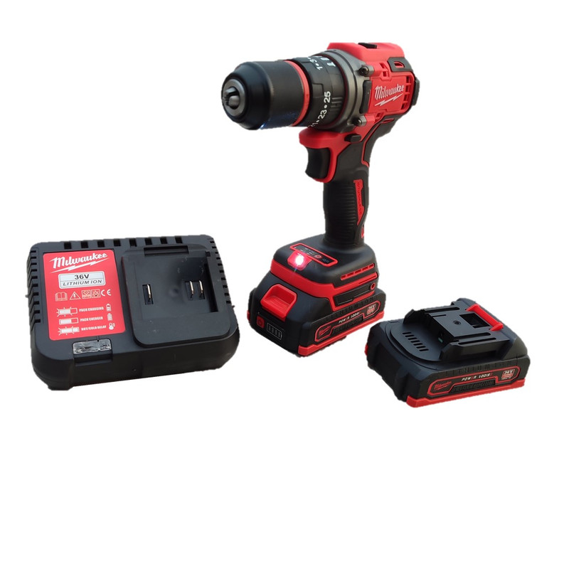 مجموعه 30 عددی دریل پیچ گوشتی شارژی میلواکی مدل brushless