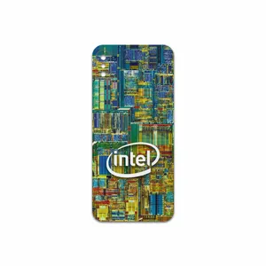 MAHOOT Intel Brand Cover Sticker for Apple iPhone X