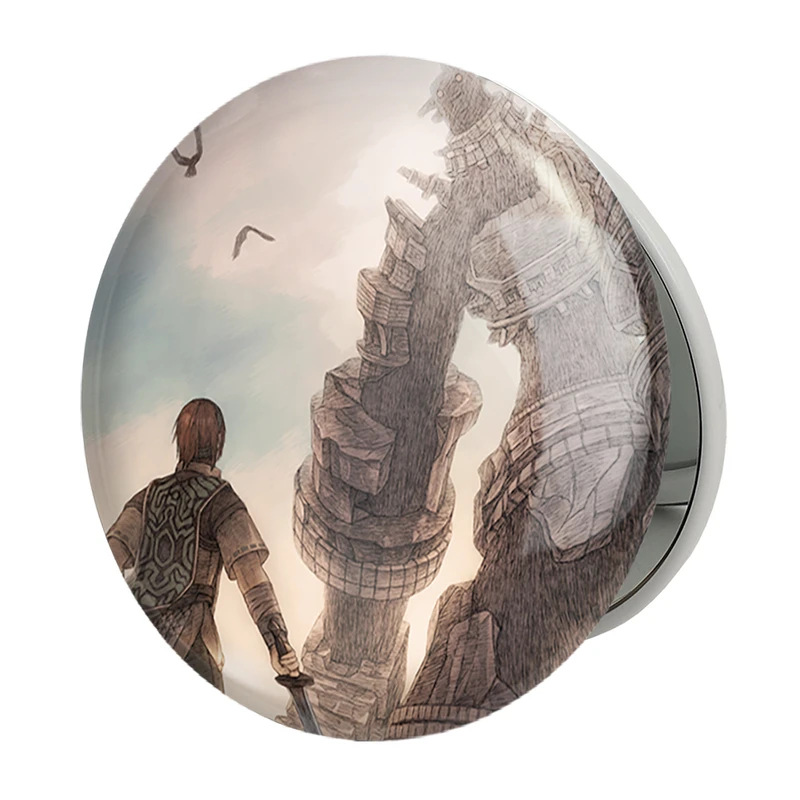 آینه جیبی خندالو طرح بازی سایه کلوسوس مدل تاشو کد 35712