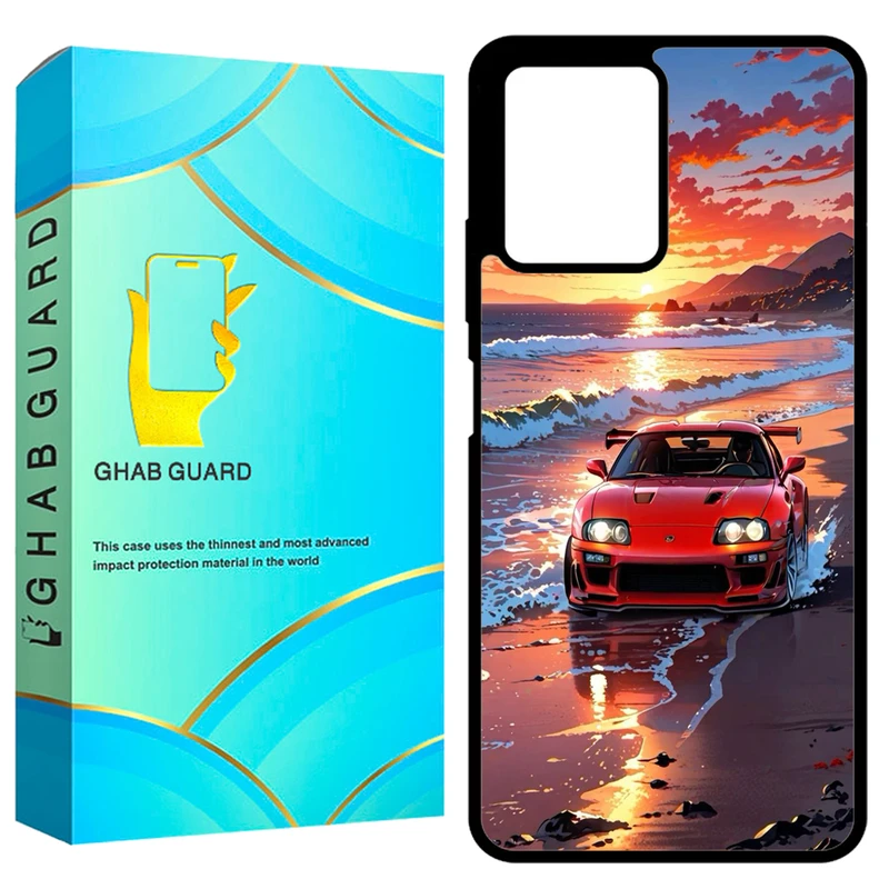 کاور قاب گارد طرح ماشین مدل GCHPRN125G مناسب برای گوشی موبایل شیائومی Redmi Note 12 5G / Poco X5