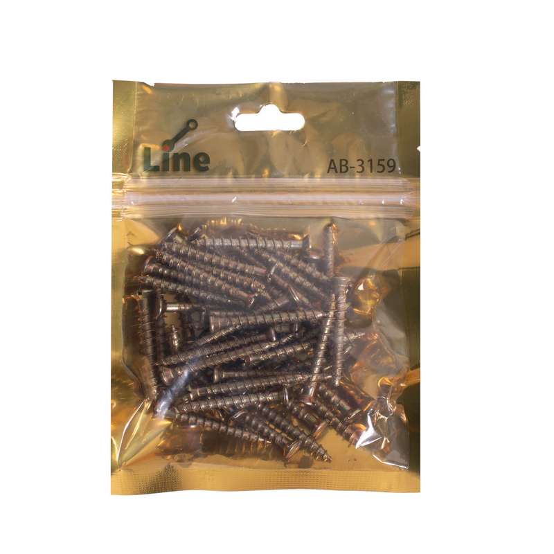 پیچ چوب مدل AB-3159 بسته 50 عددی