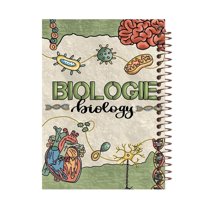 دفتر مشق 100 برگ طرح زیست شناسی کد H486