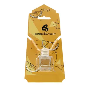 خوشبوکننده آویز شیشه ای شمیم پایتخت مدل پرتقال حجم 10 میلی لیتر