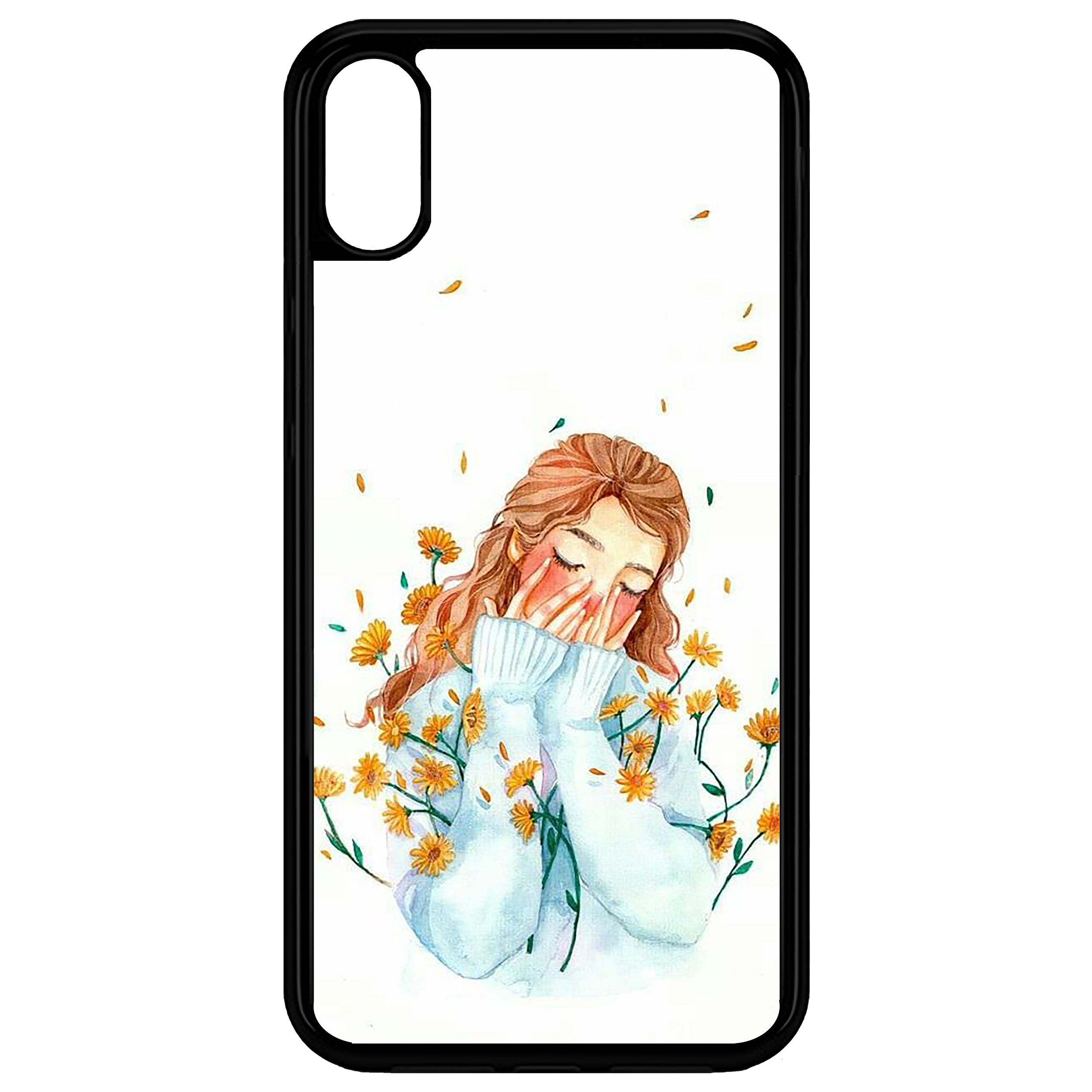 کاور طرح Girl مدل CHL50315 مناسب برای گوشی موبایل اپل iPhone XR