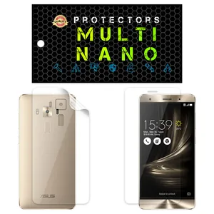 Multi Nano X-SFT Screen Protector For Asus Zenfone 3 Deluxe / 5.7 IN / ZS570KL with back skin