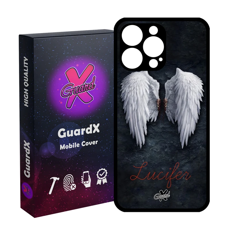 کاور گارد ایکس طرح Lucifer مدل Glass10379 مناسب برای گوشی موبایل اپل iPhone 14 Pro Max