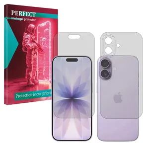 Perfect Tough model Matte screen protector suitable for Apple iPhone 17 mobile phone along with the back protector