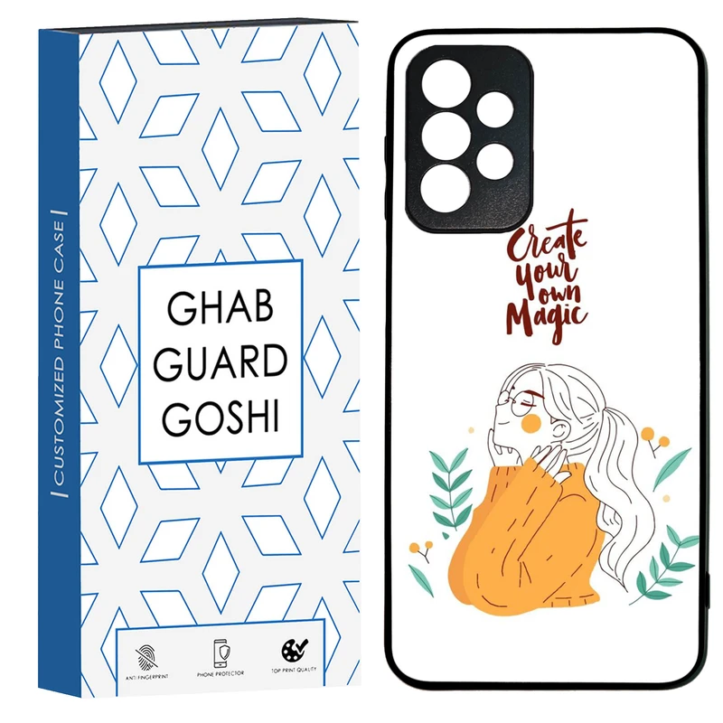 کاور قاب گارد گوشی طرح دخترانه کد TPU-050 مناسب برای گوشی موبایل سامسونگ Galaxy A23