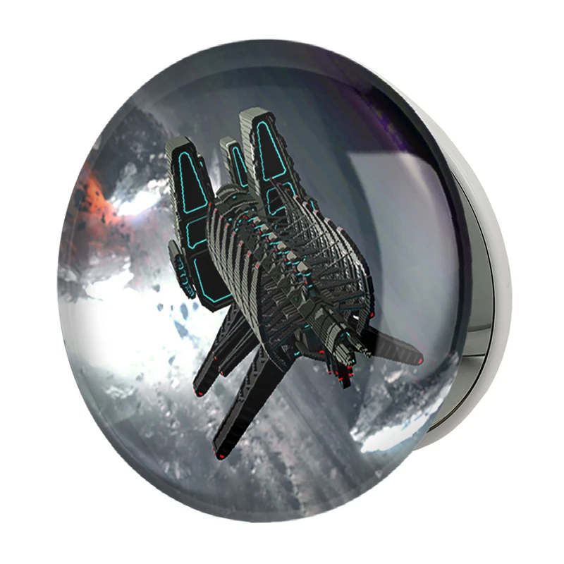 آینه جیبی خندالو طرح بازی دد اسپیس (Dead Space) مدل تاشو کد 35063