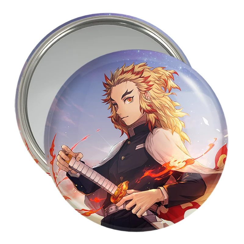 آینه جیبی خندالو مدل کیوجورو رنگوکو انیمه شیطان کش کد 27008