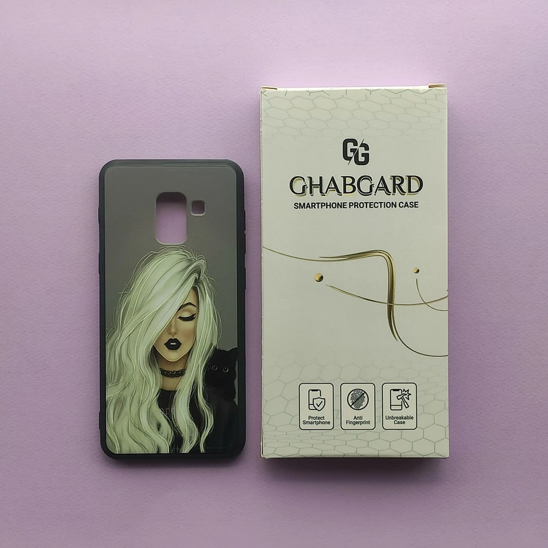 کاور قاب گارد مدل ژله ای دخترانه مناسب برای گوشی موبایل سامسونگ Galaxy A8 2018