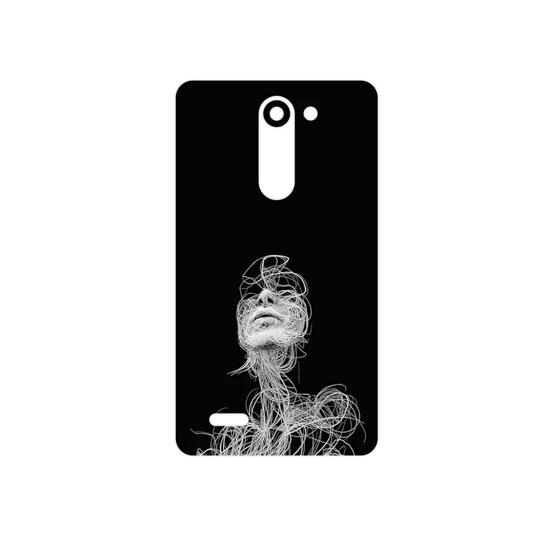 برچسب پوششی ماهوت مدل Strings Digital Art 2 مناسب برای گوشی موبایل ال جی L Bello