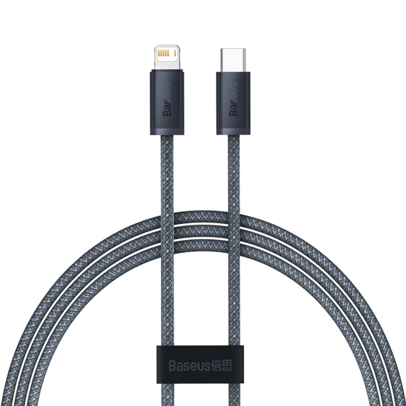 کابل تبدیل USB-C به لایتنینگ باسئوس مدل Dynamic Series طول 1 متر