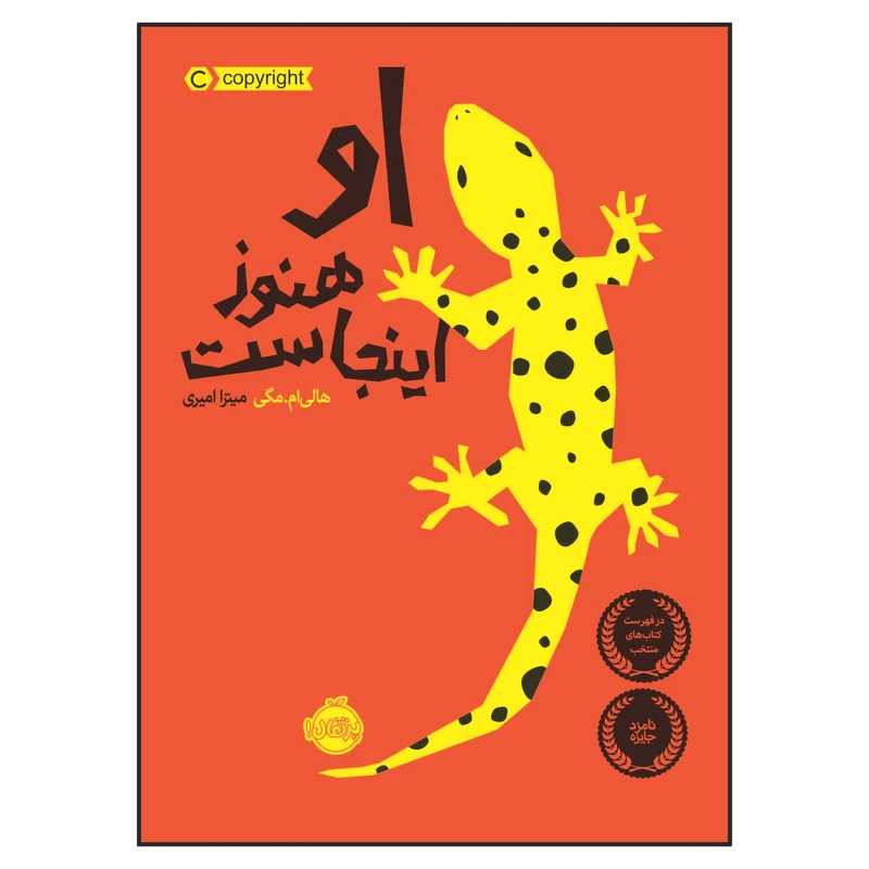 کتاب او هنوز اینجاست اثر هالی‌ام.مگی انتشارات پرتقال 