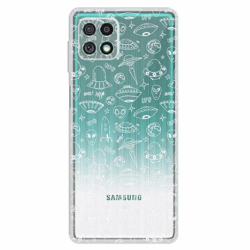 کاور مگافون طرح یوفو مدل C46-W مناسب برای گوشی موبایل سامسونگ Galaxy A22 5G