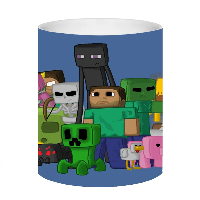 ماگ طرح کارکترهای بازی ماینکرافت minecraft کد 480