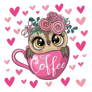 استیکر دیواری کودک تُکتم مدل جغد کوچولو کد 03 مجموعه 31 عددی