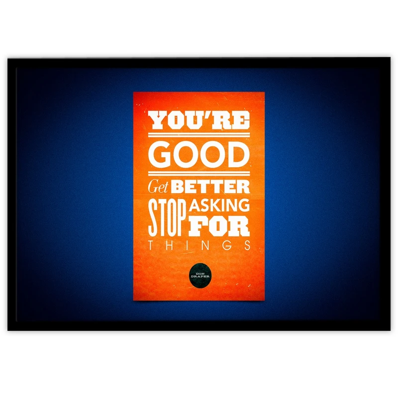 تابلو بکلیت طرح جمله انگیزشی انگلیسی مدل B-S2566